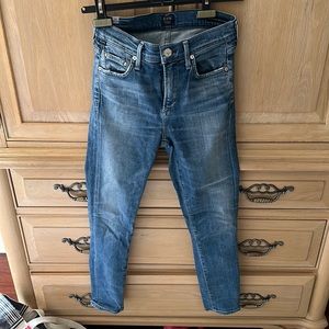 Citizens of Humanity “Rocket Crop high rise skinny” jeans